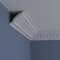 Ekena Millwork 3 1/2"H x 3 7/8"P x 5 1/8"F x 94 1/2"L, (1 3/8" Repeat), Bulwark Dentil and Rope Crown Moulding MLD04X04X05BU - alternate 10